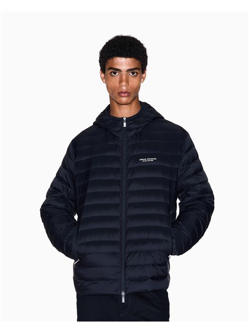 Piumino fullzip con cappuccio ARMANI EXCHANGE | XM001577AF16927/UB101